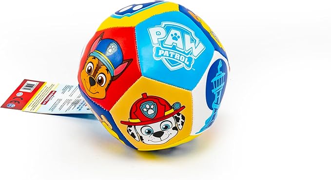 ODS Paw Patrol - Baby Ball Ultra Soft Soft Ball 12.7 cm in Faux Leather, Ideal as an Early Childhood Toy