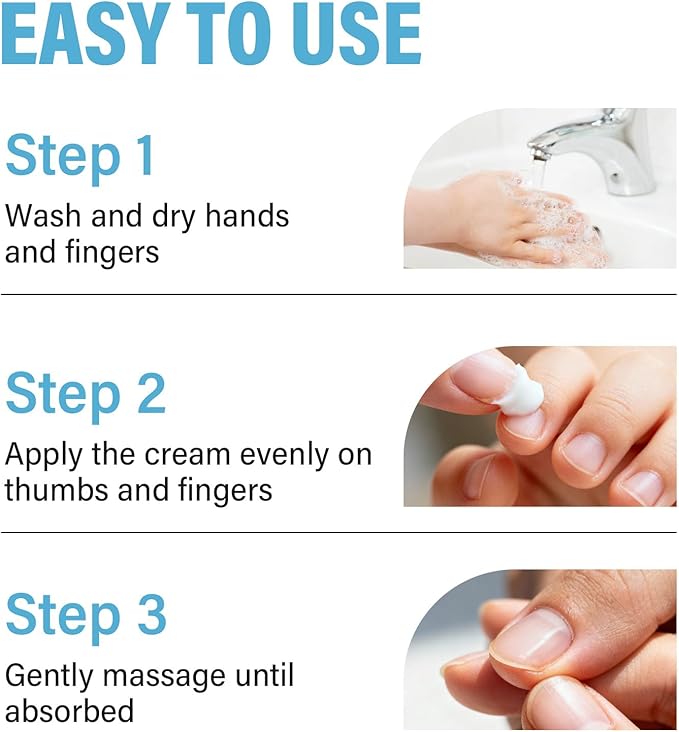 Nail Biting Treatment for Kids, Nail Biting Prevention for Kids and Thumb Sucking Deterrent Cream to Stop Sucking Thumb, Natural Plant Bitter Formula, 60ML