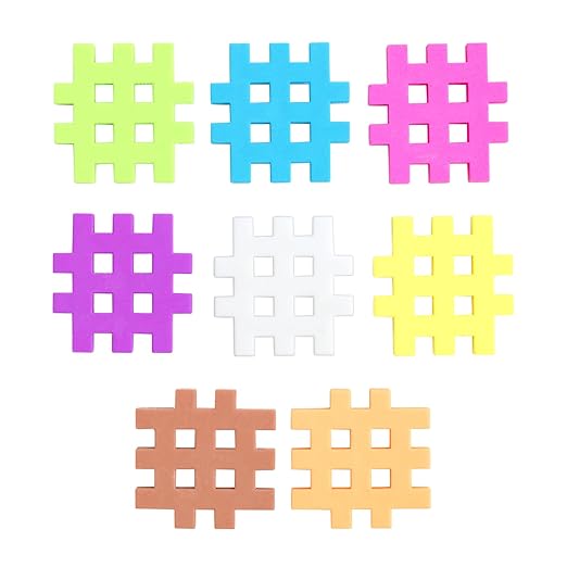 Excellerations Miniature Waffles Manipulative - Set of 300