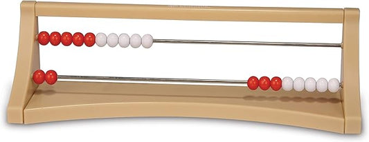 Learning Resources 2-Row Rekenrek Counting Frame, Early Math Skills, Addition/Subtraction, Ages 5+
