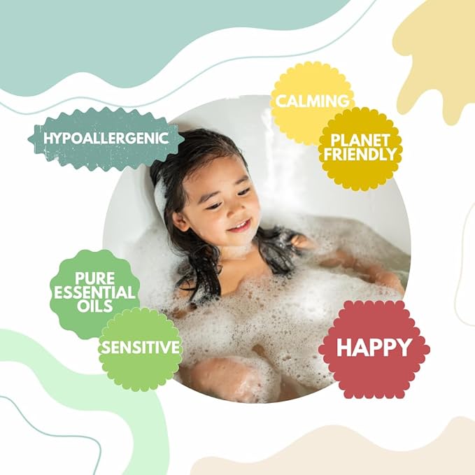 KELEBS Hypoallergenic Kids Soap Bar | Organic & Gentle Body Wash for Children | Natural Ingredients – Chamomile, 7 Bars