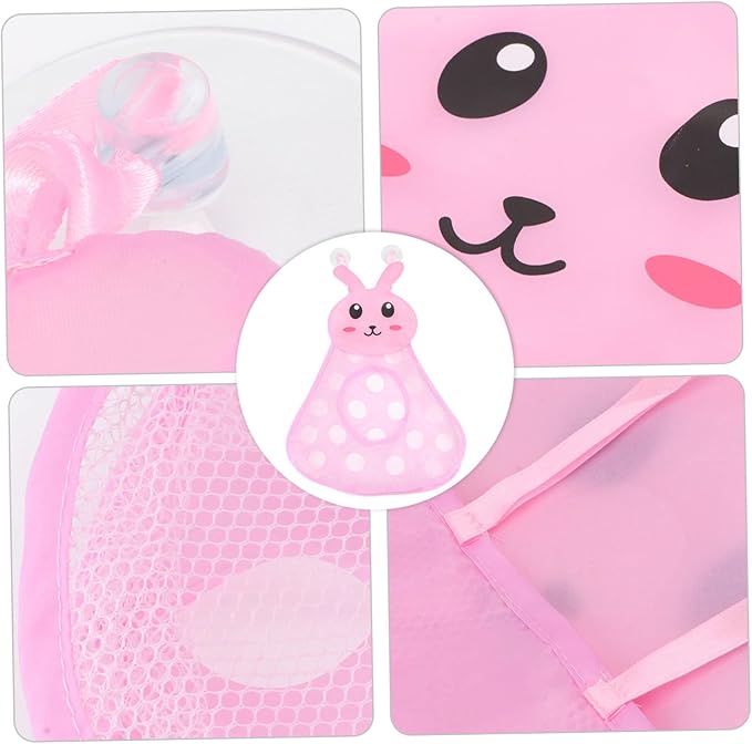 Toyvian 1pc Toy Storage Bag Baby Toys Toddler Toy Baby Bath Bag Baby Storage Bag Toy Bath Toy Organizer Bathroom Organiser Holder Toddlers Toys Rabbit Shaped Bag Tub Child Pvc Bath Net