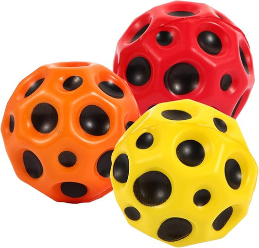 Aruytps 3 Pack Small Plastic Super Bouncing Ball Toys for Indoor Outdoor Play，Bouncy Ball for Kids