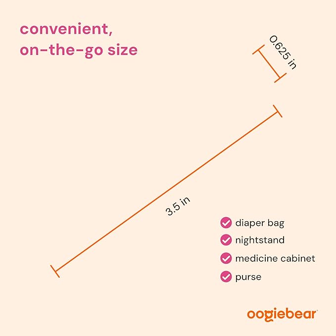 oogiebear: Baby Nose Cleaner & Ear Wax Removal Tool - Safe Booger & Earwax Removal for Newborns, Infants, Toddlers - Dual-Ended - Essential Baby Stuff, Diaper Bag Must-Have, with CASE