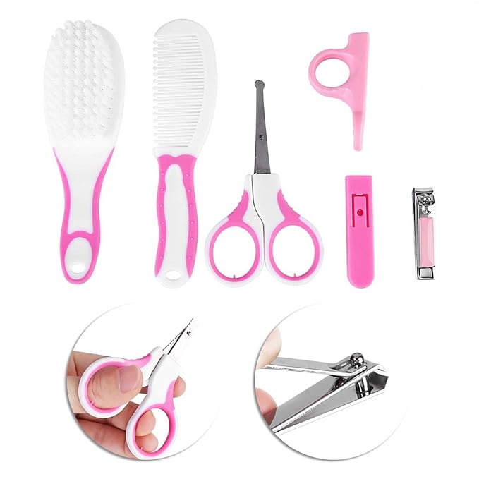 Baby Healthcare and Grooming Kit,Baby Electric Nail Trimmer Set Newborn Nursery Health Care Set for Newborn Infant Toddlers Baby Boys Girls Kids Haircut Tools