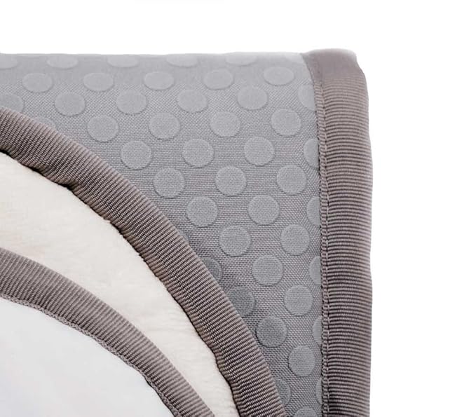 The Little Squishy Activity Surface, Infant Floor Pad, Soft Cushioned Play Area, Washable Child Movement Mat, Non Slip Base Design, Portable Use Option, 36" x 36"