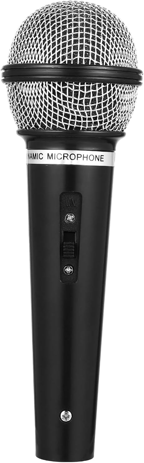 Fake Microphone - Pretend Play Toy for Birthday Parties, Stage Performances, Singing, Dancing & Role Playing