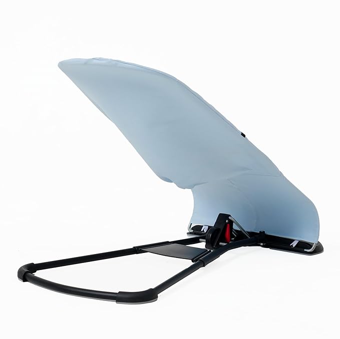 Fabric seat for Bouncer Belltop Compatible with BabyBjörn Bouncer: Soft & Bliss. Cover for Baby Bouncer (seat): Hypoallergenic & Breathable. Seat for Baby Swing: Ergonomic (Soft Blue)