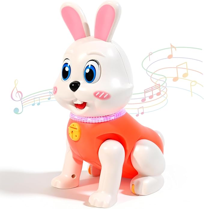 Crawling Baby Toys, Fun Tummy Time Toy for Toddlers with Music and Light, Interactive Walking Moving Sensory Toys for Infant Baby Girls and Boys, Birthday Gifts for Kids Boy Girl 3 4 5 6 7 8 Years