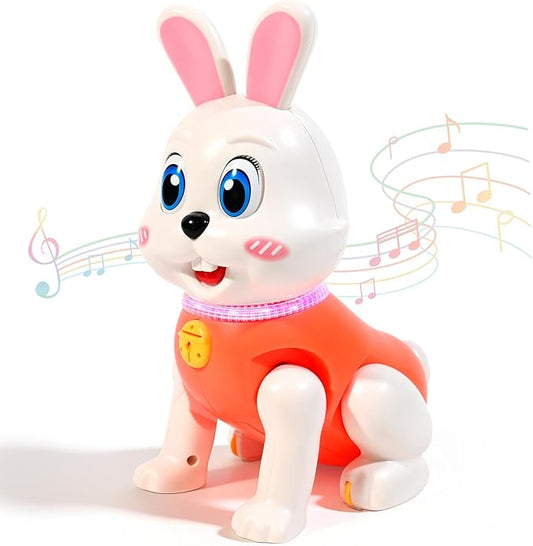 Crawling Baby Toys, Fun Tummy Time Toy for Toddlers with Music and Light, Interactive Walking Moving Sensory Toys for Infant Baby Girls and Boys, Birthday Gifts for Kids Boy Girl 3 4 5 6 7 8 Years