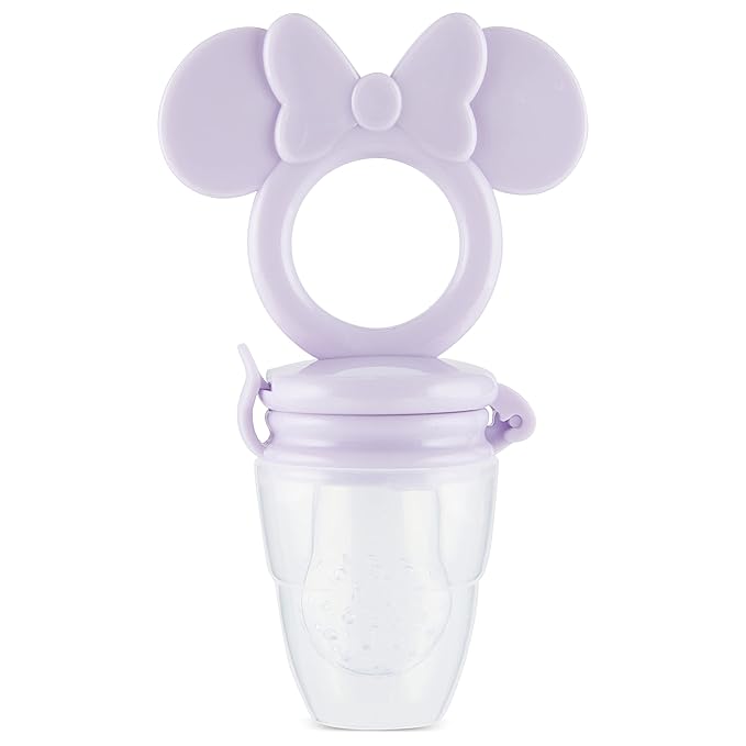 Disney Mickey and Minnie Teether with Fruit Feeder - Safe and Durable Design for Soothing Your Baby's Teething Pains