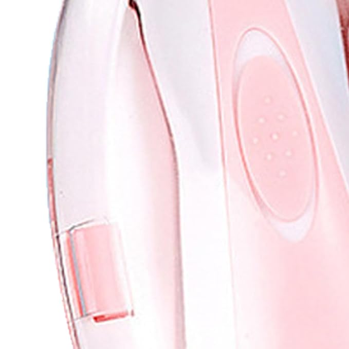 Baby Electric Nail Trimmer, LED Baby Nail File Electric Nail Trimmer Manicure Set Toes Fingernails Care Trim Polish Kit for Toddlers Kids Newborn (Light Pink)