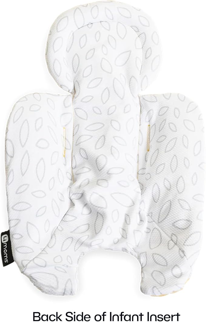4moms RockaRoo and MamaRoo Infant Insert, Machine Washable, Cool Mesh Fabric, Reversible Design, Yellow