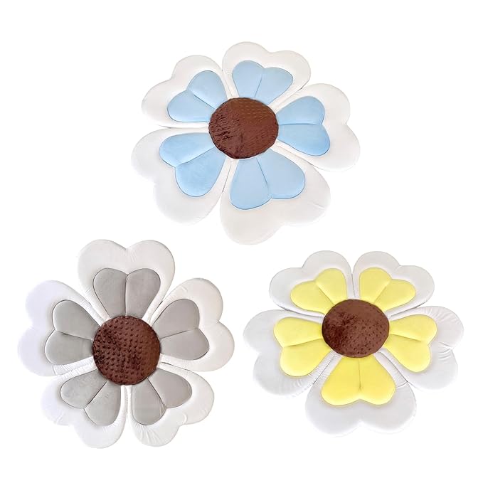 Gentle & Secure Baby Bathing Solution Stable Baby Bathing Aid Soft Bathtub Support Slip Bath Pad for Newborns
