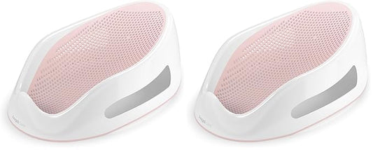 Angelcare Baby Bath Support (Pink) | Ideal for Babies Less Than 6 Months Old (Pack of 2)