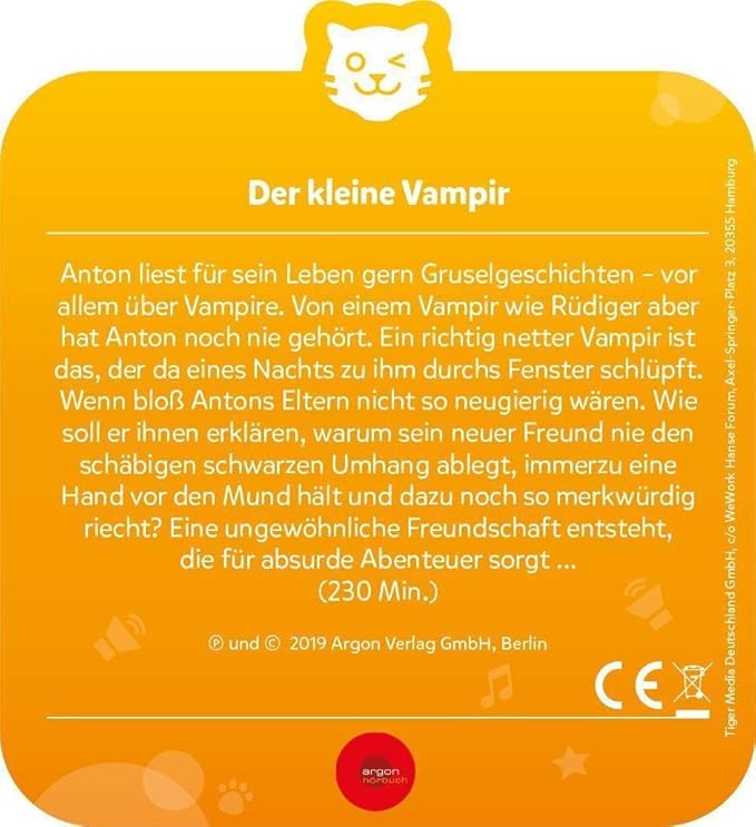 tigercard - Der kleine Vampir