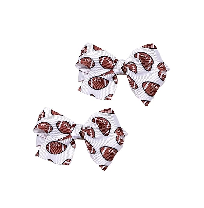Baby Girl's Turban Headband with Football Bows and Hair Band BBG19 (B1)