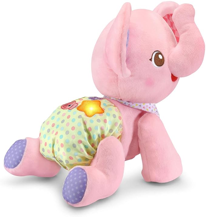 VTech Baby Explore and Crawl Elephant, Pink