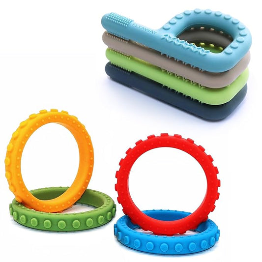 Sensory Chew Toys for Babies and Kids