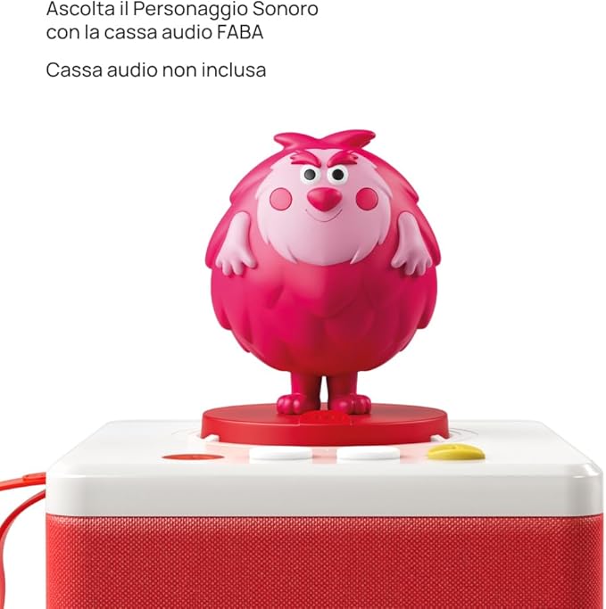 FABA Personaggio Sonoro Filastrocche Della Rabbia - Filastrocche - Giocattolo, Educational Content, Italiana Version, Bambini 0+ Anni