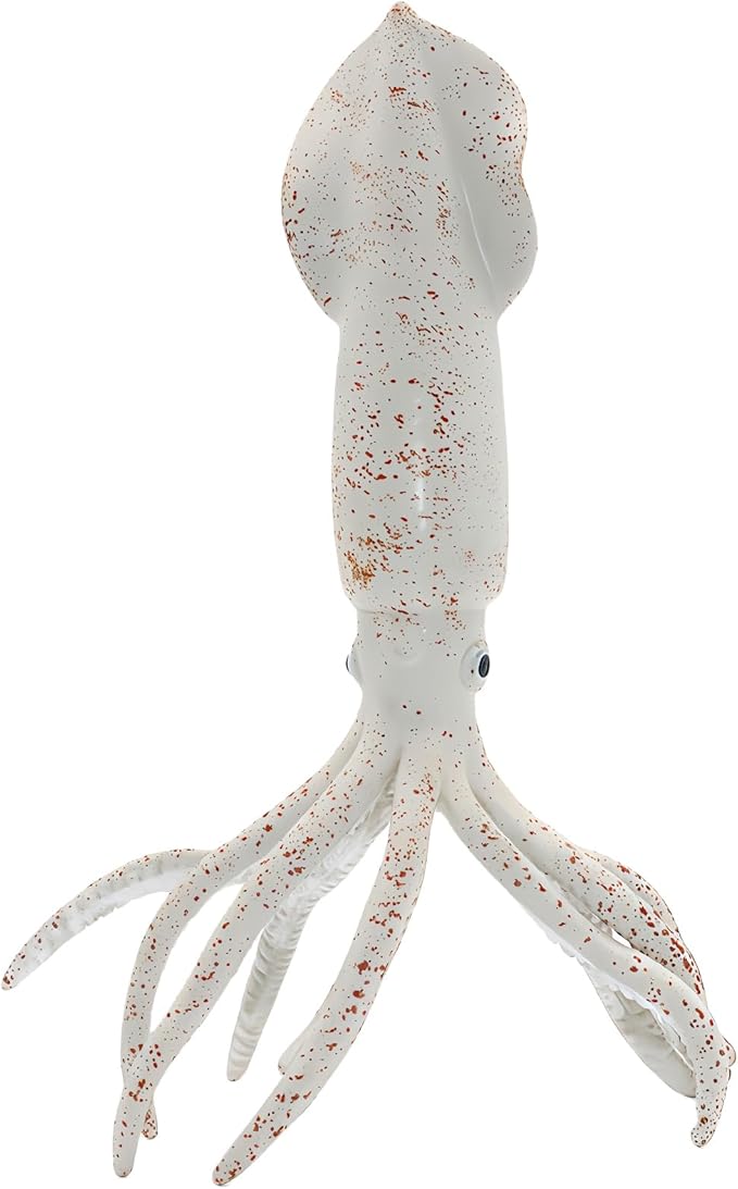 Gemini&Genius Squid Toy for Kids - Marine Animal Ocean World Toy Figure - 6 Inches Length-Sea Animal Action Figure Toy for Kids