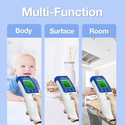 Easy@Home 3 in 1 Non-Contact Infrared Forehead Thermometer for Baby Adult and Child, NCT-301