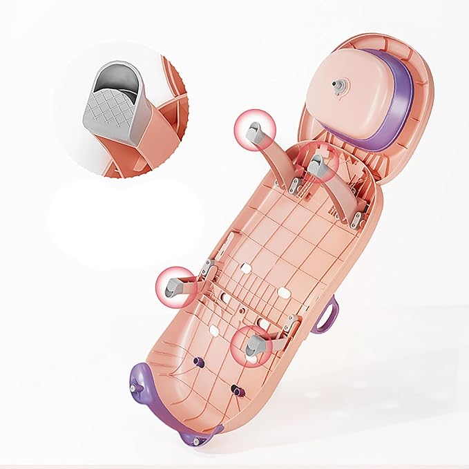 Hair Washing Station for Kids Children's Shower Seat Adjustable Children Shampoo Chair Bath Seat Household Foldable for 1 to 16 Years Old