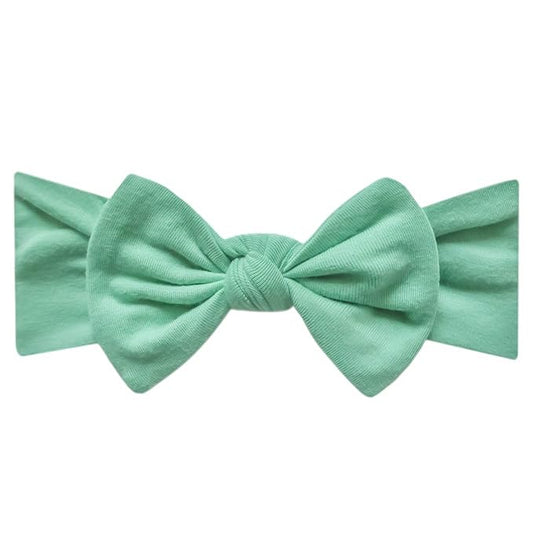 Copper Pearl Baby Bows: Stylish Headbands for Baby Girls, Premium Soft and Stretchy Baby Headbands, Perfect for Newborns, Trendy Designs - Leif