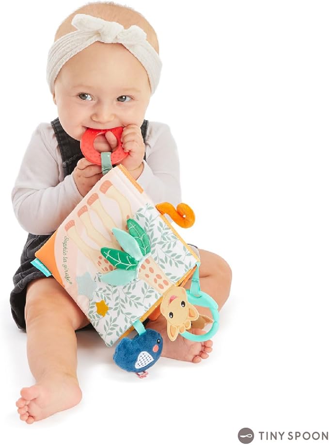 Sophie la girafe Discovery Book | 8 Pages of Activities | Awaken Baby's Curosity & Senses