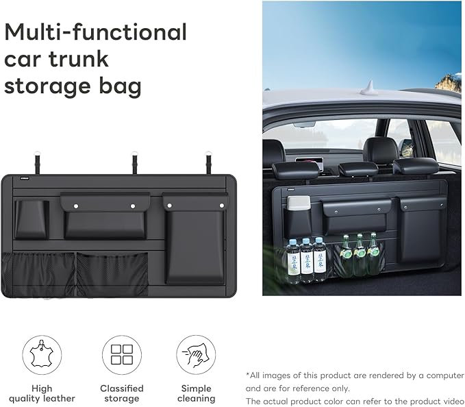 car storage bag, back storage,tissue box, rear seat storage, cup holder