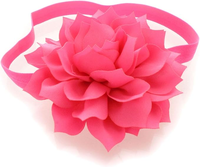 My Lello Petal Flower Headbands Baby - Girls - Toddler Stretchy Elastic Pair