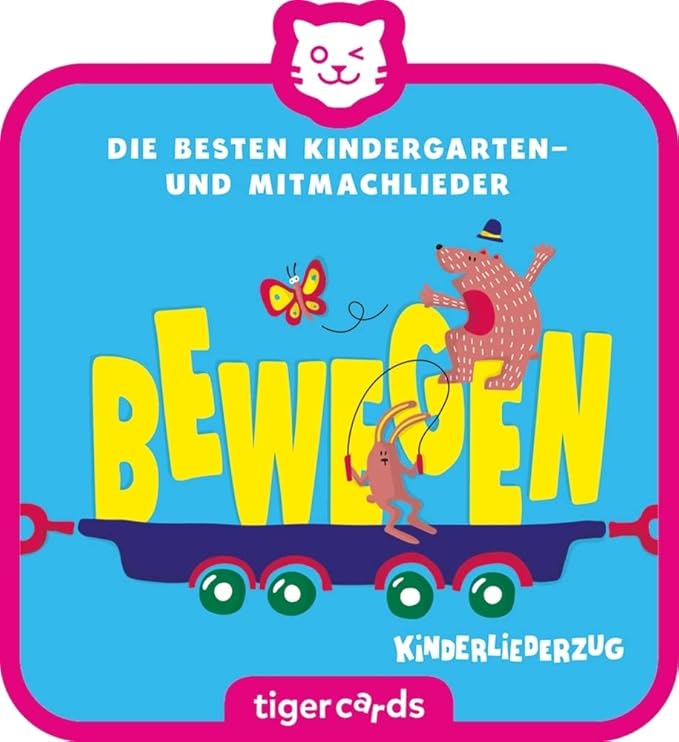 tigercard - Kinderliederzug - Die besten Kindergarten- und Mitmachlieder - Bewegen