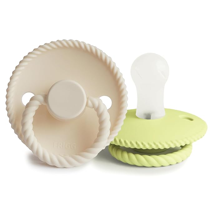 Frigg Rope Silicone 2-Pack Cream/Green Tea - Size 1