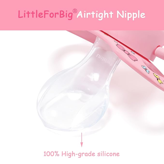 LittleForBig Bigshield Generation-II Adult Sized Printed Pacifiers Set My Little Baby Pattern 3-Pack