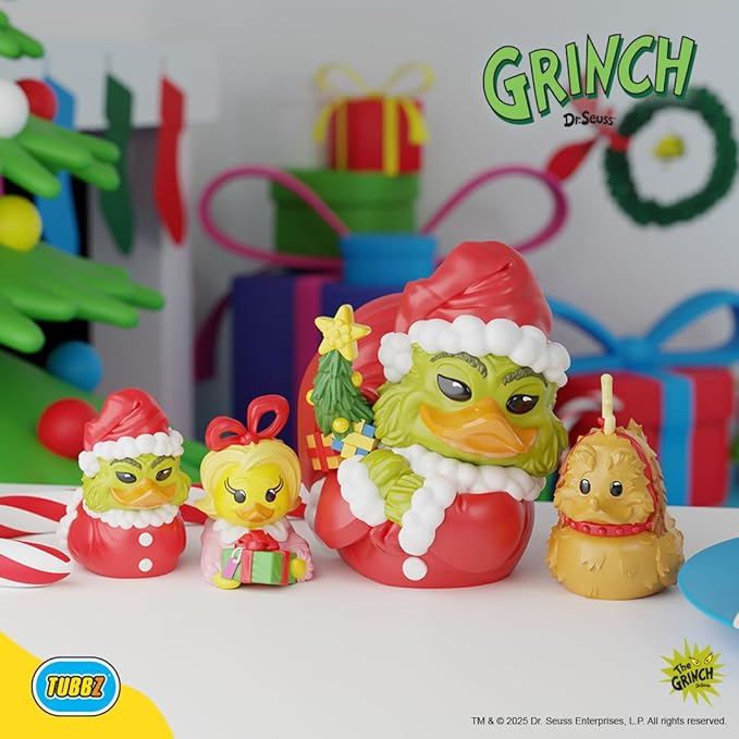 TUBBZ Mini: The Grinch - Cindy Lou Cosplaying Rubber Duck Vinyl Figure