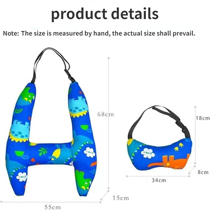 H-Shape - Car Sleeping Head Support, Travel Pillows for Kids Car Seat Pillows Adults and Children, Infant Car Seat Sleeping Seat Head Support (#3)