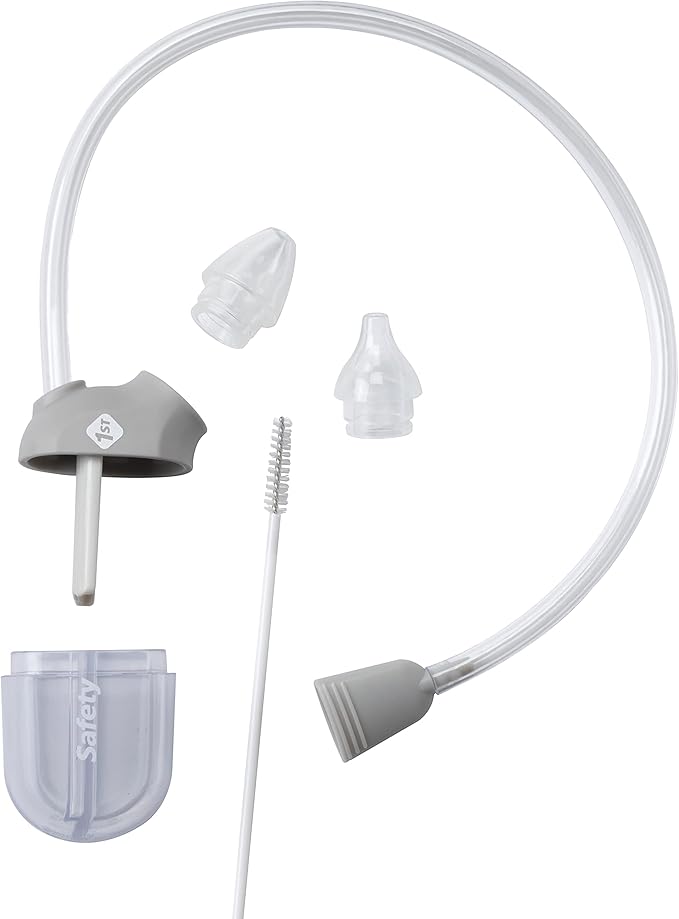 Safety 1st BoogEase Nasal Aspirator, Grey (Pack of 2)