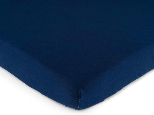 SheetWorld Fitted Baby Bassinet Sheet fits Graco My View 4 in 1 Bassinet 19 x 29, 100% Cotton Jersey, Hypoallergenic, Butter Soft, Solid Navy, Made in USA
