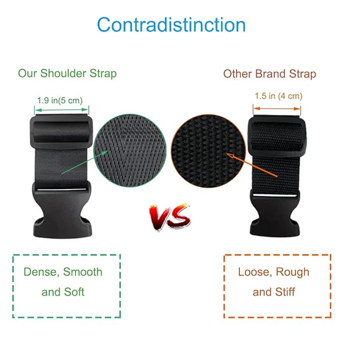 Car Seat Carrying Shoulder Strap Car Seat Travel Belt Car seat Strap Adjustable Shoulder Infant Carrier Transfer Belt for Parent