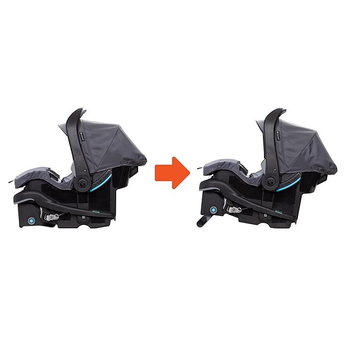 Baby Trend EZ-Lift™ PRO Infant Car Seat, Dash Black – Lightweight Premium Carry, Plush Infant Cushioning, Adjustable Harness Support