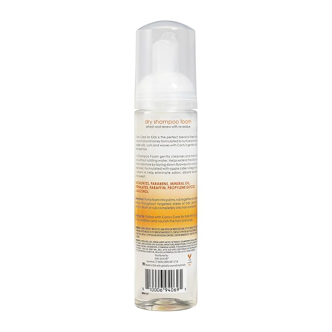 Cantu Kids Cowash Foam, Nill, 5.8 Fl Oz