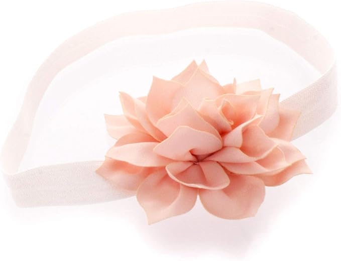 My Lello Petal Flower Headbands Baby - Girls - Toddler Stretchy Elastic Pair