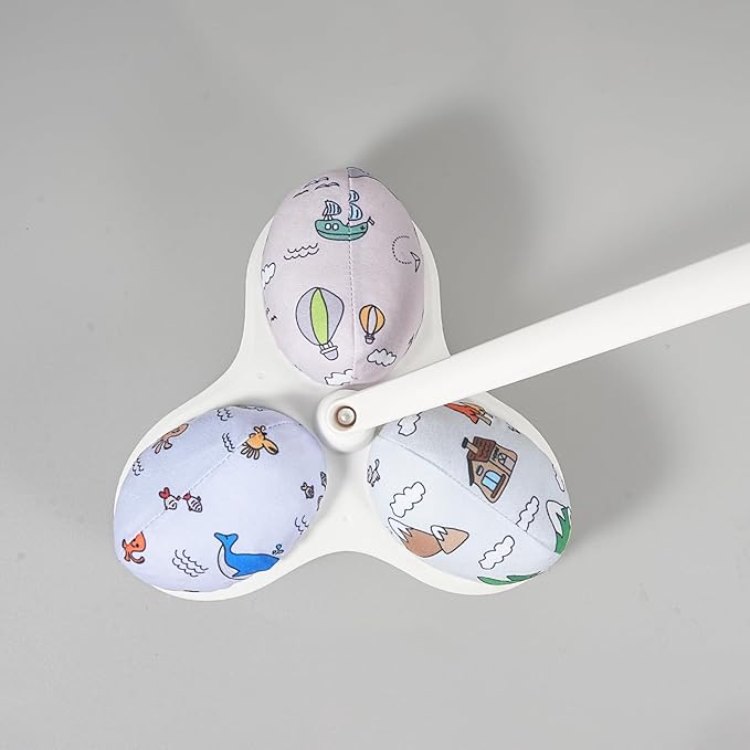 The Replacement Balls (for Mamaroo Swing) Offer More Interaction and Reversible Ball Options to Complement The Multi-Coloured with MamaRoo Cradle in a Set of 3 Balls ﻿