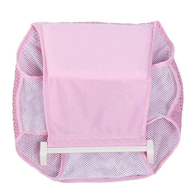 Newborn Infant Bath Bathtub Seat Support Adjustable Mat Pad Baby Toddle ShowerCotton (Color :)
