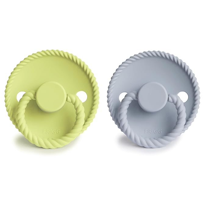Frigg Rope Silicone 2-Pack Green Tea/Powder Blue - Size 1