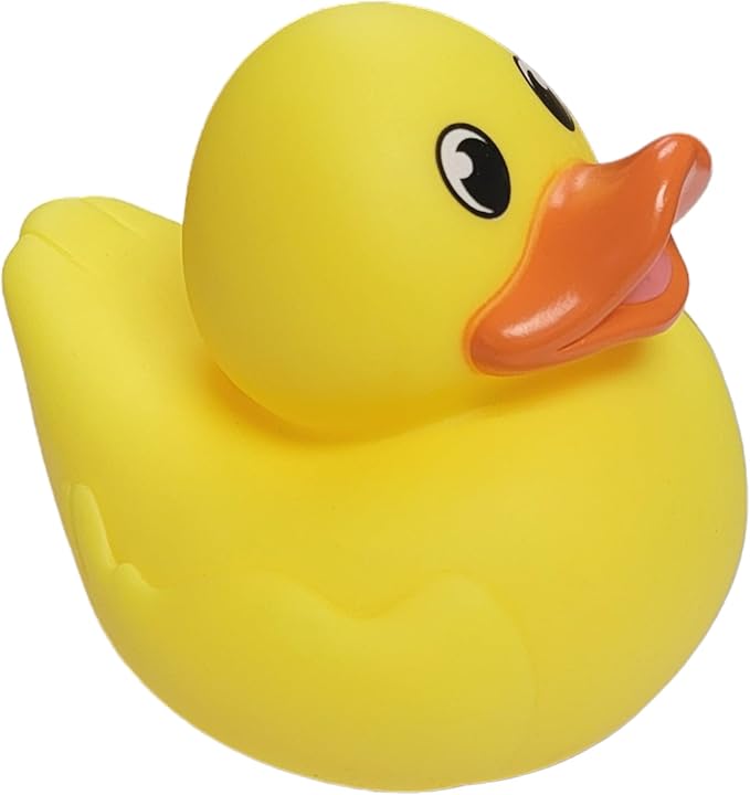 Zugar Land Big Rubber Ducky Collectible Mix (5.5") Alien, Robot, Dinosaur, Splat, Ninja, Confetti, Pink Heart, Yellow, Unicorn, Astronaut. Perfect for Bath Time and Playtime. Ages 3+