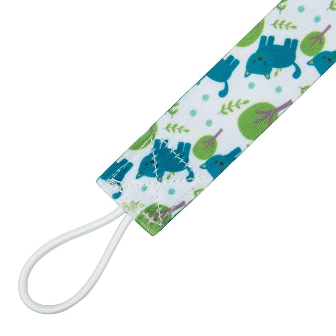 babygoal Animal Pacifier Clips, 6 Pack Binky Paci Holder Leashes Fits for Most Baby Pacifiers and Binkies