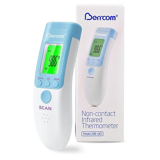 [Value Bundle] Berrcom Forehead Thermometer JXB-178 & Berrcom Forehead Thermometer for Adults and KidsJXB-183