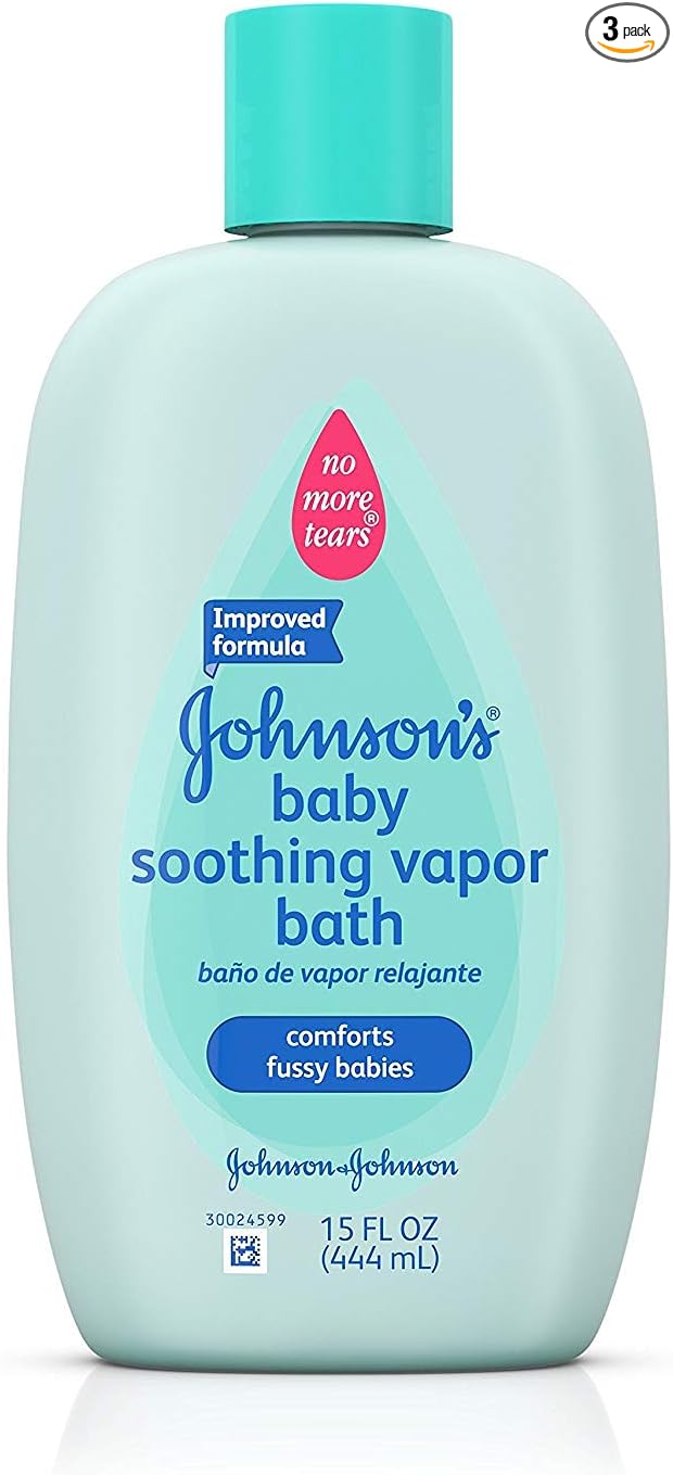 Johnson's Soothing Vapor Bath 15 oz (Pack of 3)