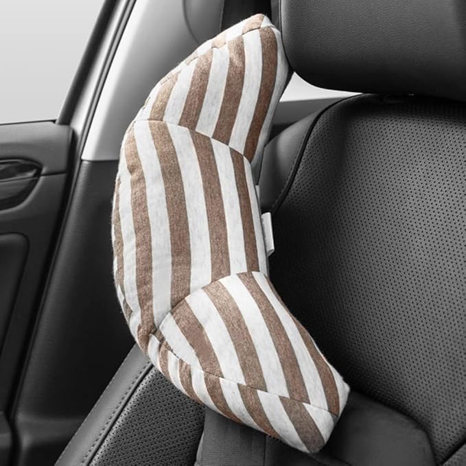 PENINSULA LOVE Kids Car Travel Pillow Car Seat Belt Pillow Cute Plush Headrest Neck Cushion Safety Strap Cover Universal Fit